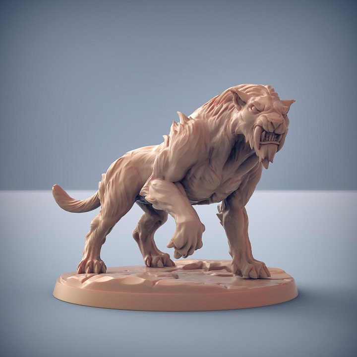 Smilodon (4 Variants Available) - Artisan Guild