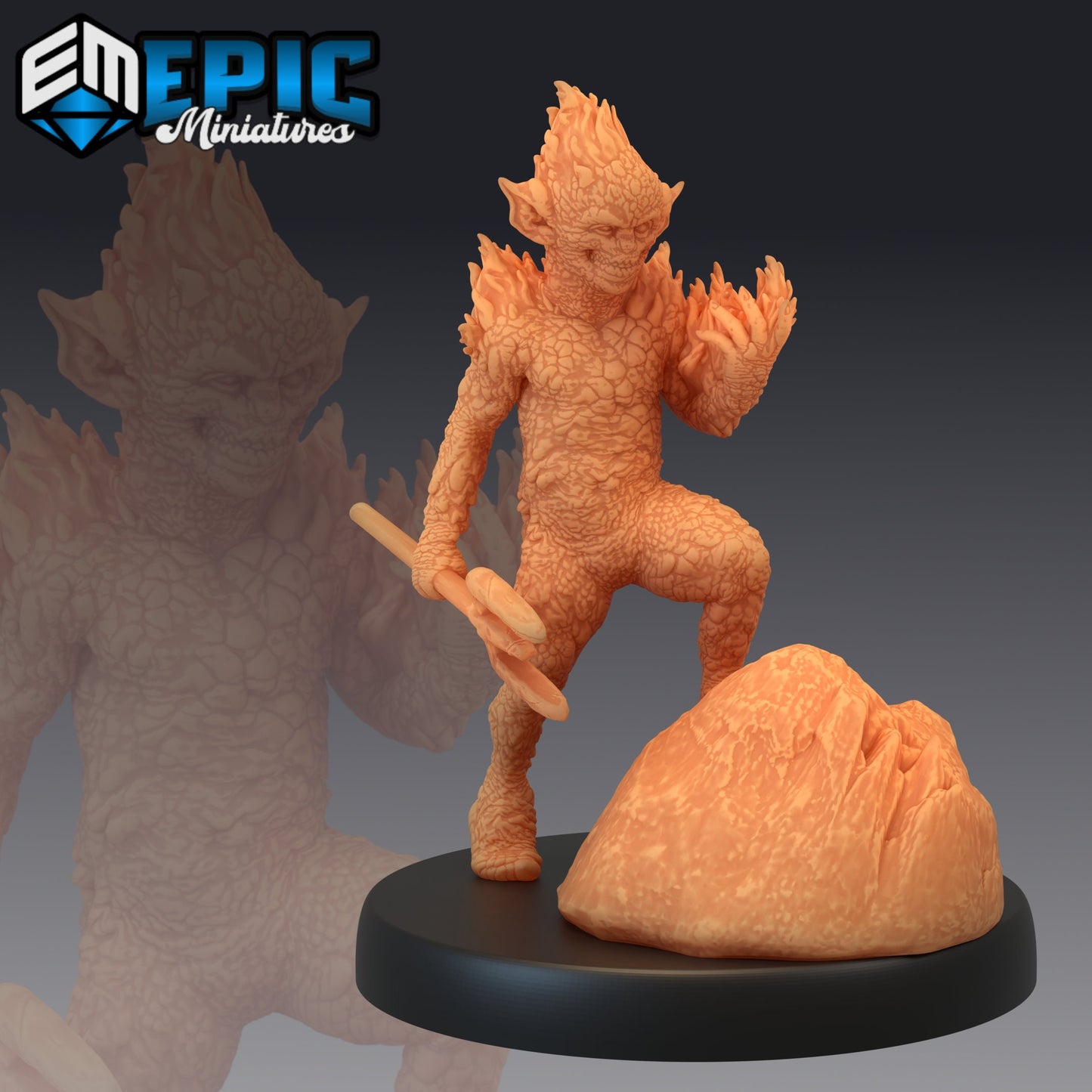 Magmin (3 Variants Available) - Epic Miniatures