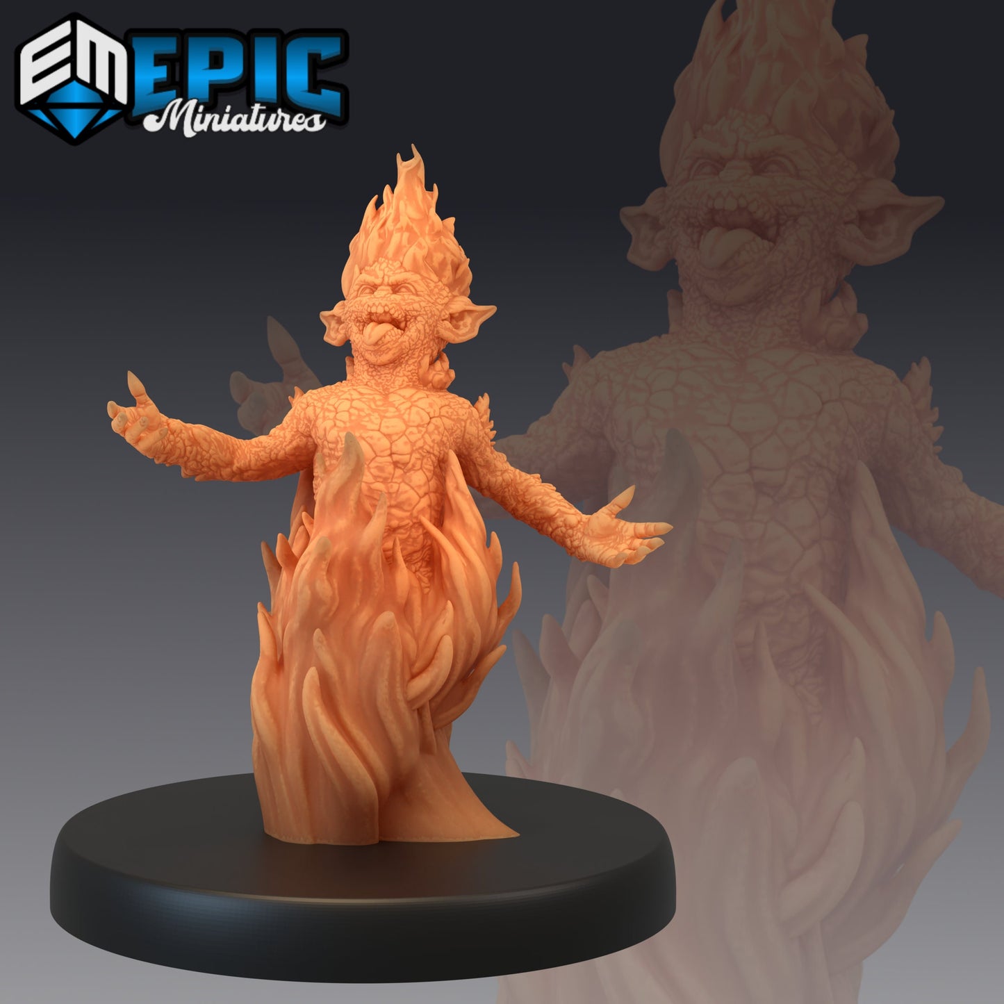 Magmin (3 Variants Available) - Epic Miniatures