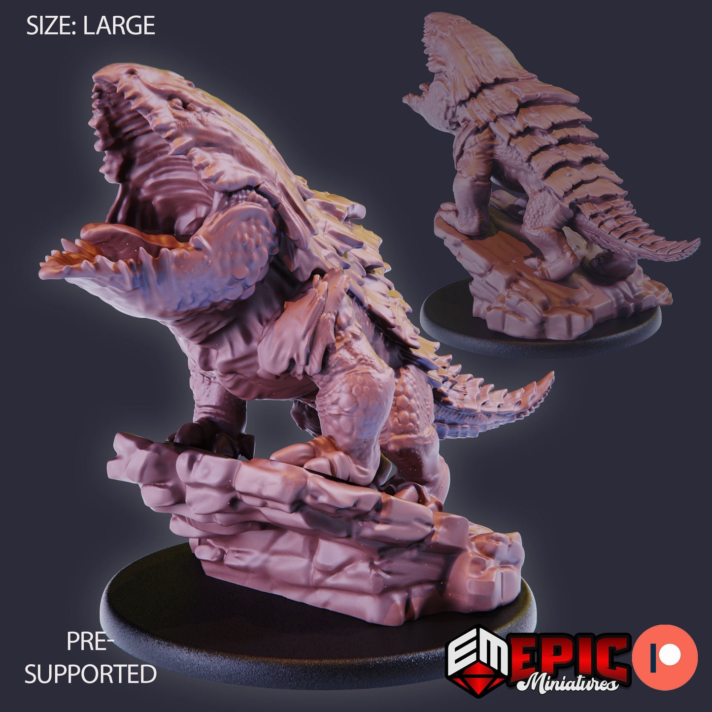 Bulette (5 Variants) - Epic Miniatures