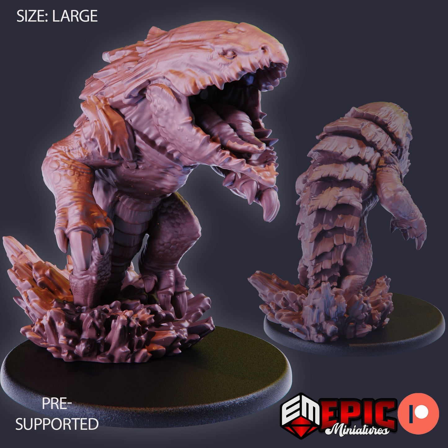 Bulette (5 Variants) - Epic Miniatures