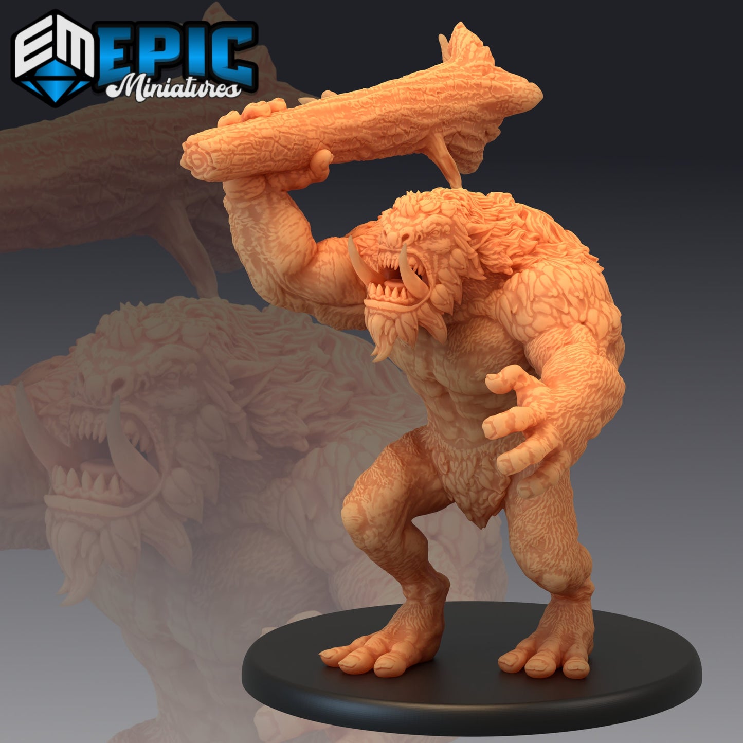 Norse Troll (3 Variants) - Epic Miniatures