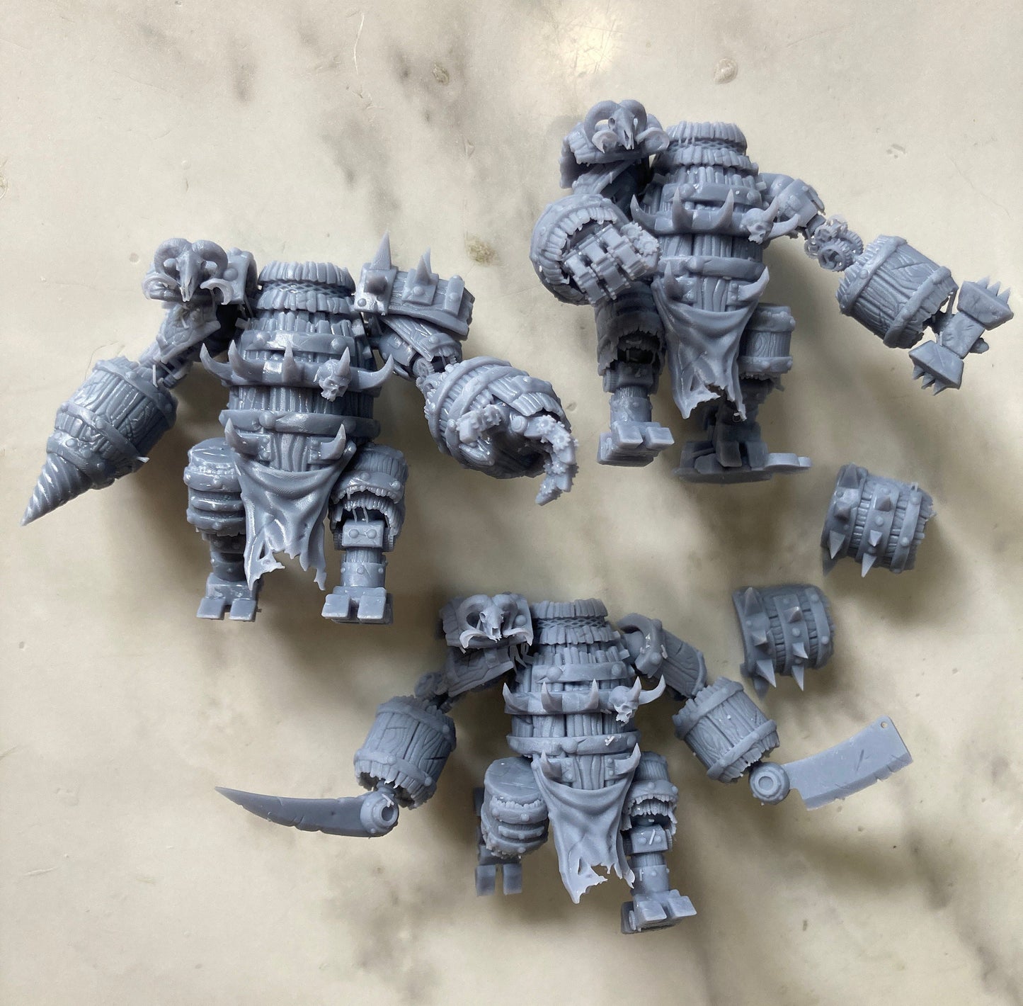 Barrel Construct (3 Variants Available) - Epic Miniatures