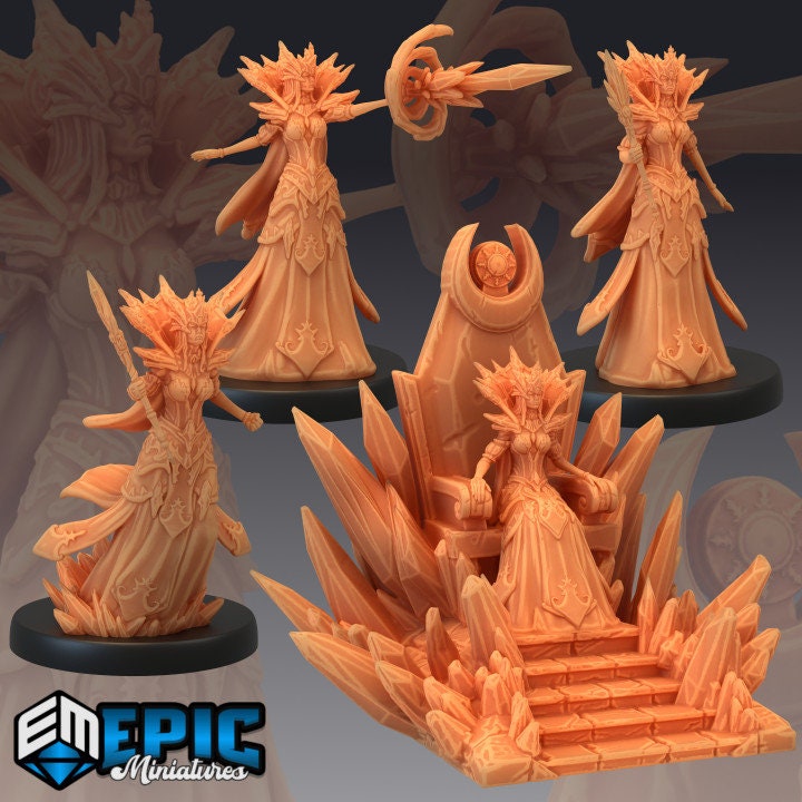 Snow Queen (4 Variants Available) - Epic Miniatures