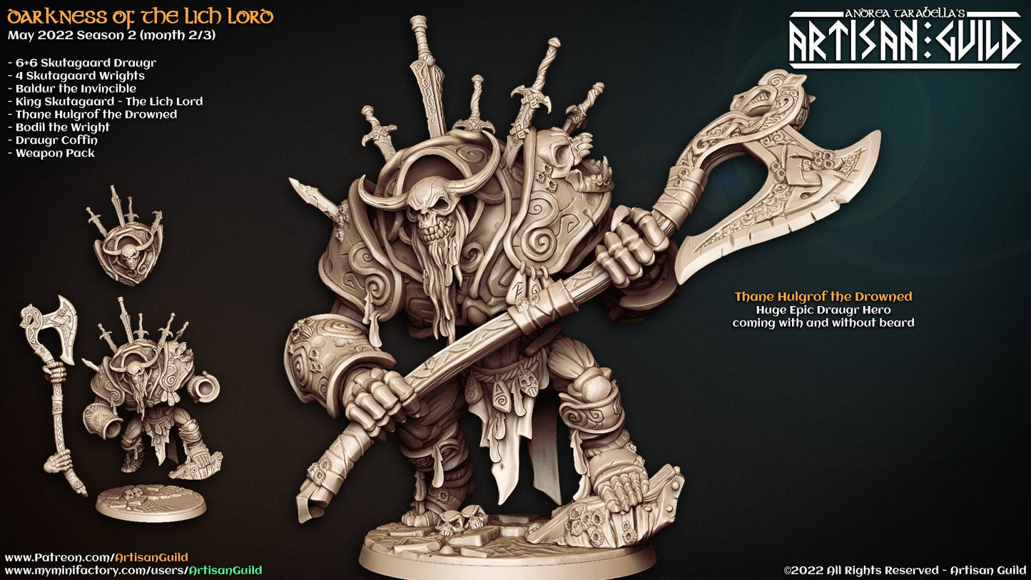 Thane Hulgrof the Drowned (2 Variants Available) - Artisan Guild
