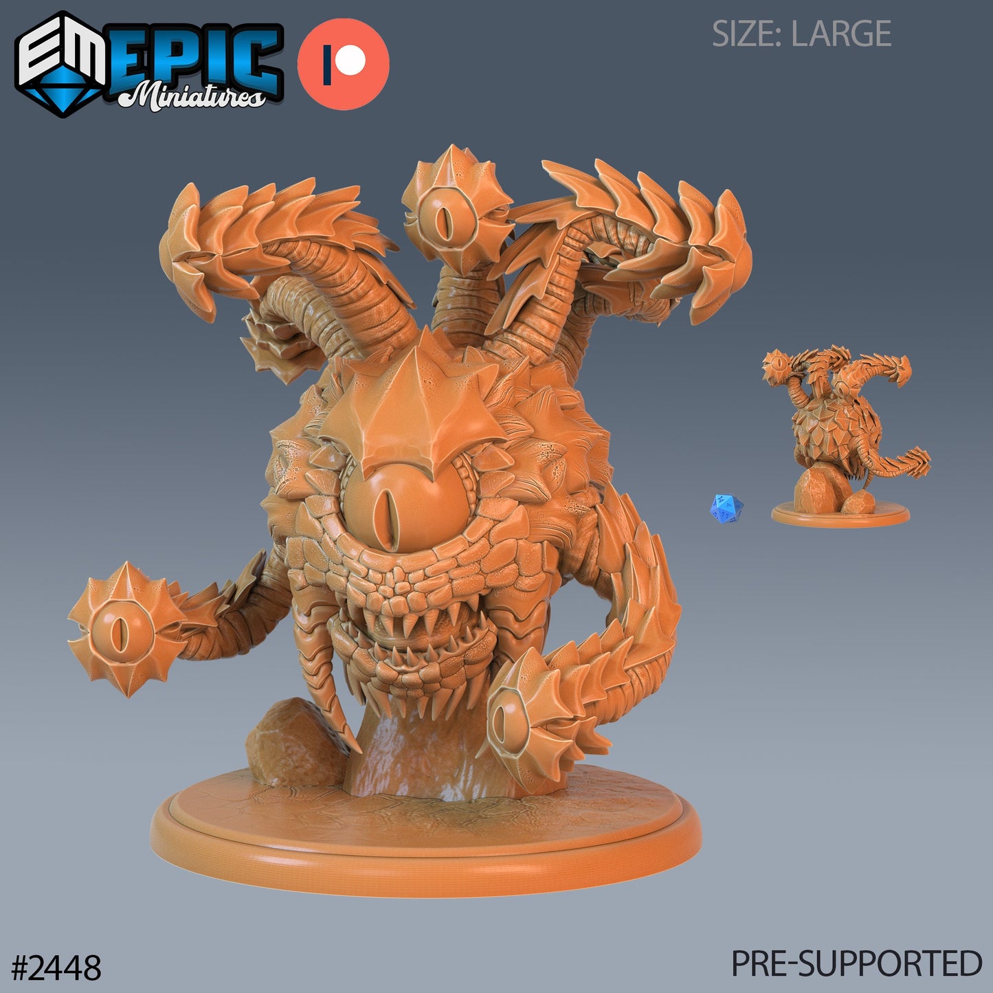 Frost Eye Tyrant - Epic Miniatures