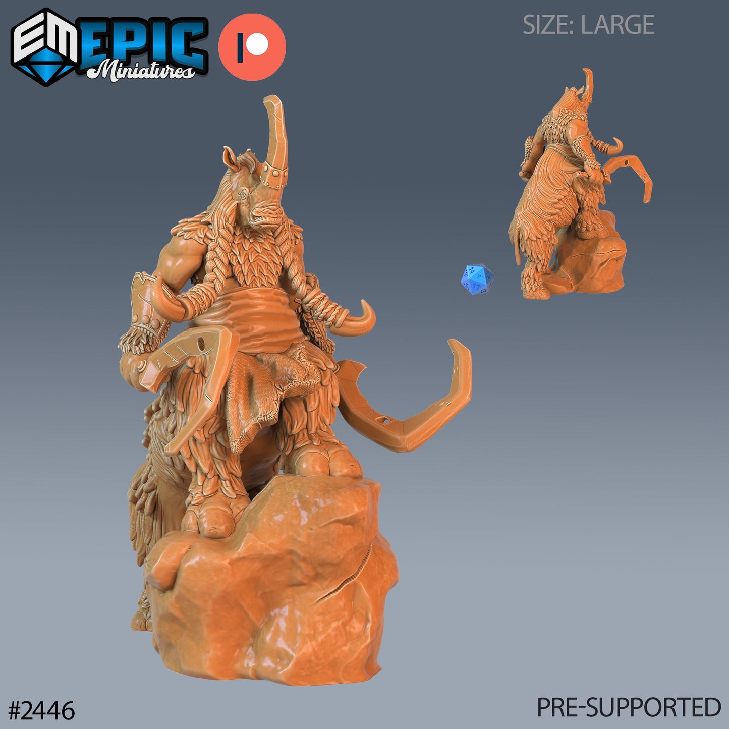 Rhino Centaurs (3 Variants Available) - Epic Miniatures