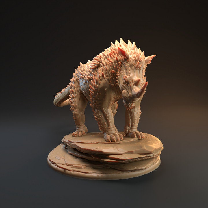 Snub-Winged Horn Crest, Rhino Dragon (2 Variants Available) - Dragon Trapper's Lodge