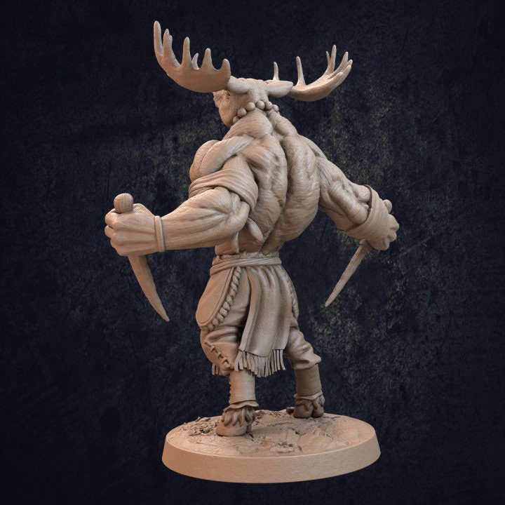 Moose Minotaur - Dragon Trapper's Lodge