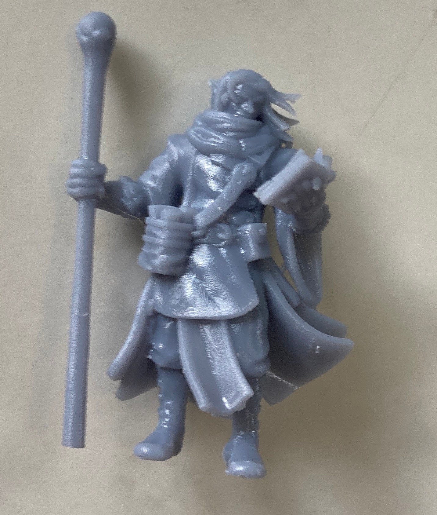 Elven Wizard with Staff - Velrock