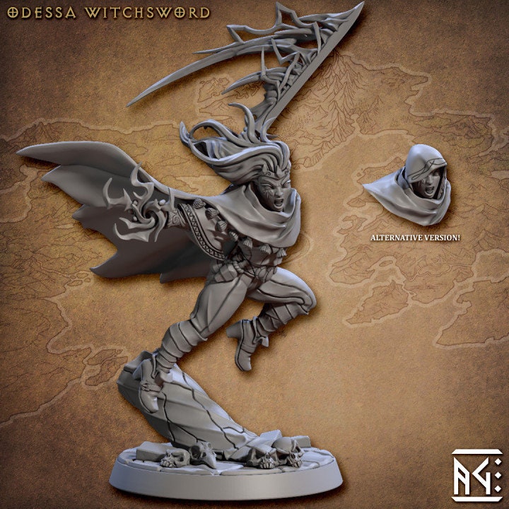 Odessa Witchsword (2 variants available) - Artisan Guild