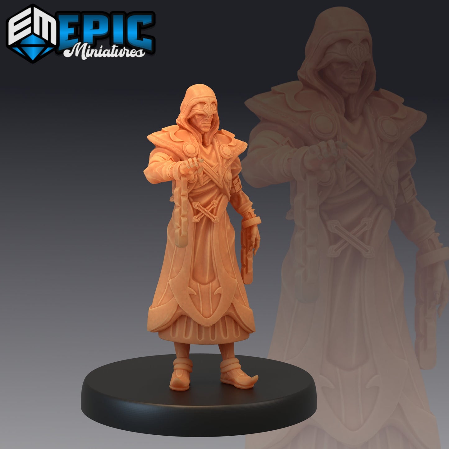 Dark Cultists, Set 1 (3 Variants Available) - Epic Miniatures