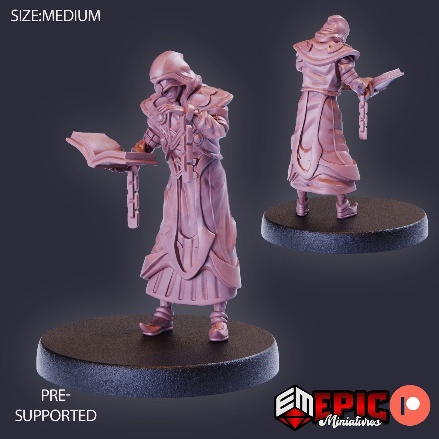 Dark Cultists, Set 1 (3 Variants Available) - Epic Miniatures