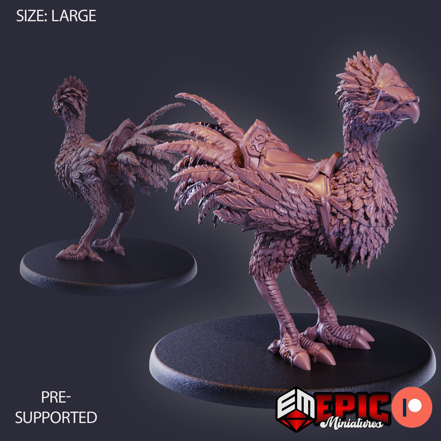 Terror Bird (4 Variants) - Epic Miniatures