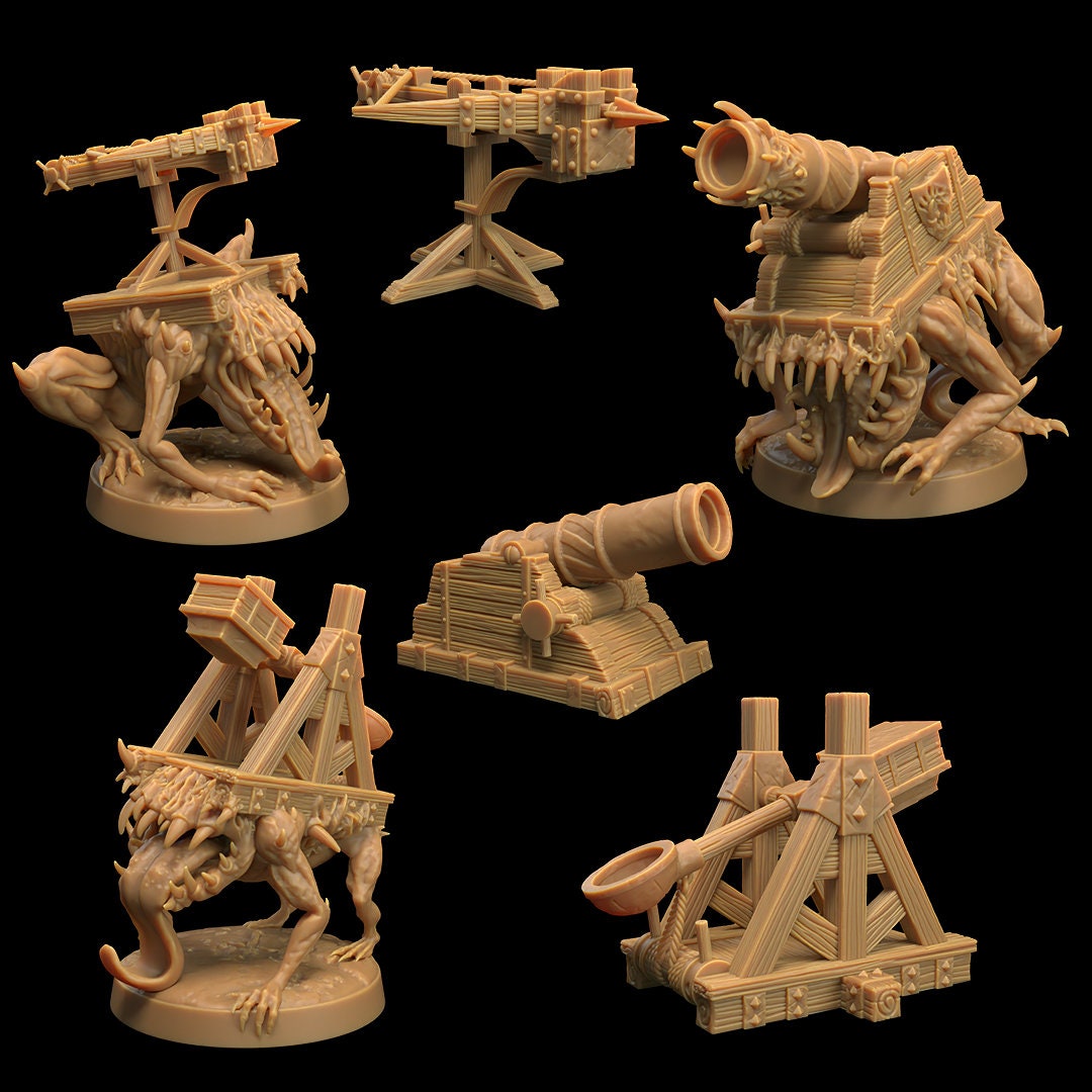 Siege Mimics (6 Variants Available) - Dragon Trapper's Lodge