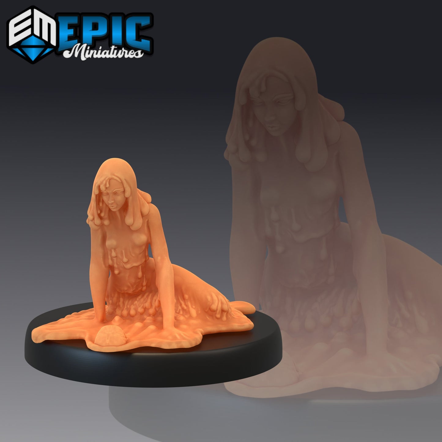 Slime Heroine (5 Variants Available) - Epic Miniatures