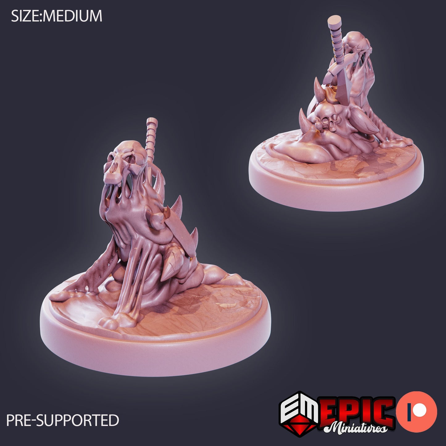 Slime Heroine (5 Variants Available) - Epic Miniatures
