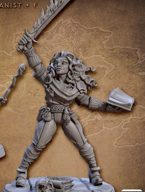 Arcanist Apprentice F (2 variants available) - Artisan Guild