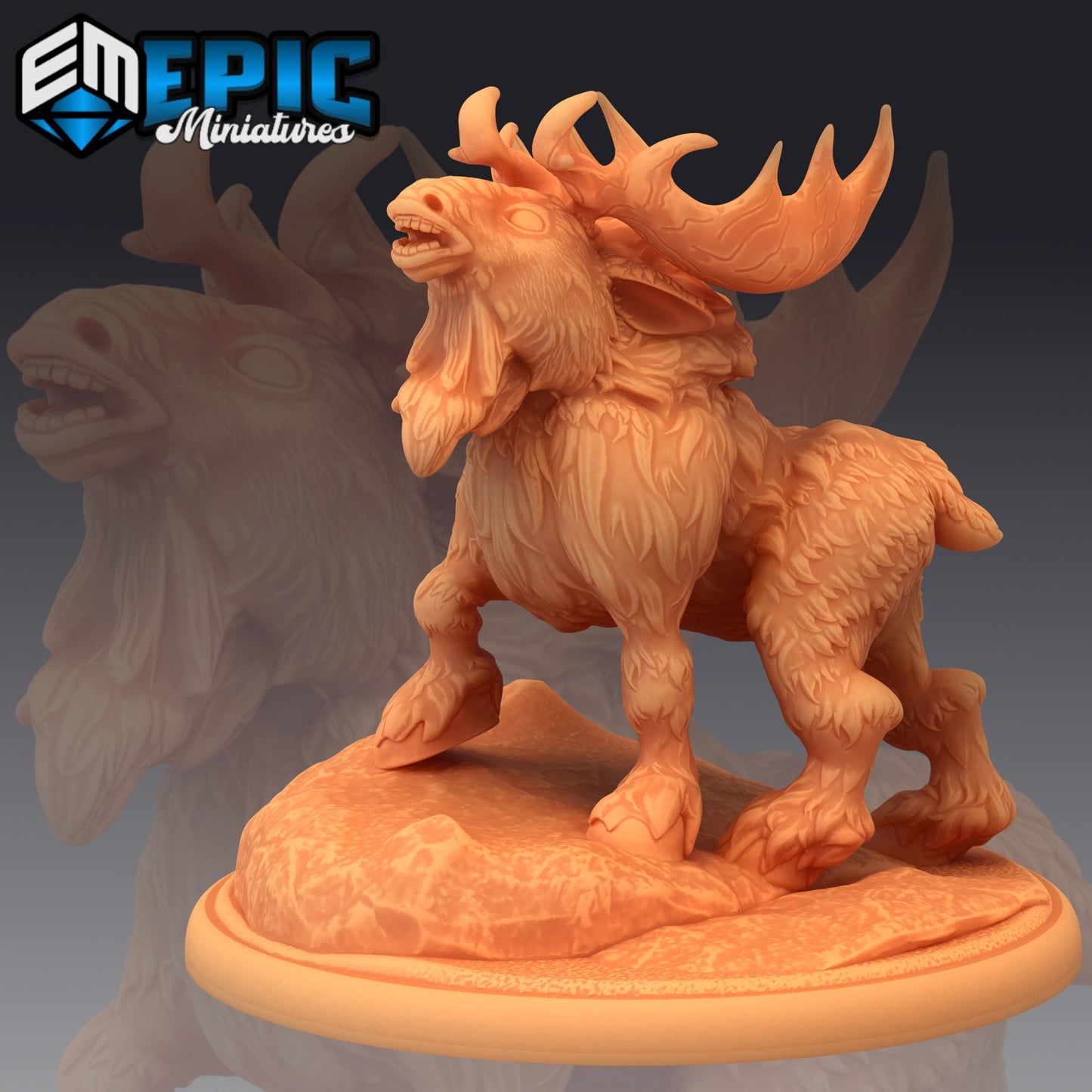 Snow Moose (3 Variants) - Epic Miniatures