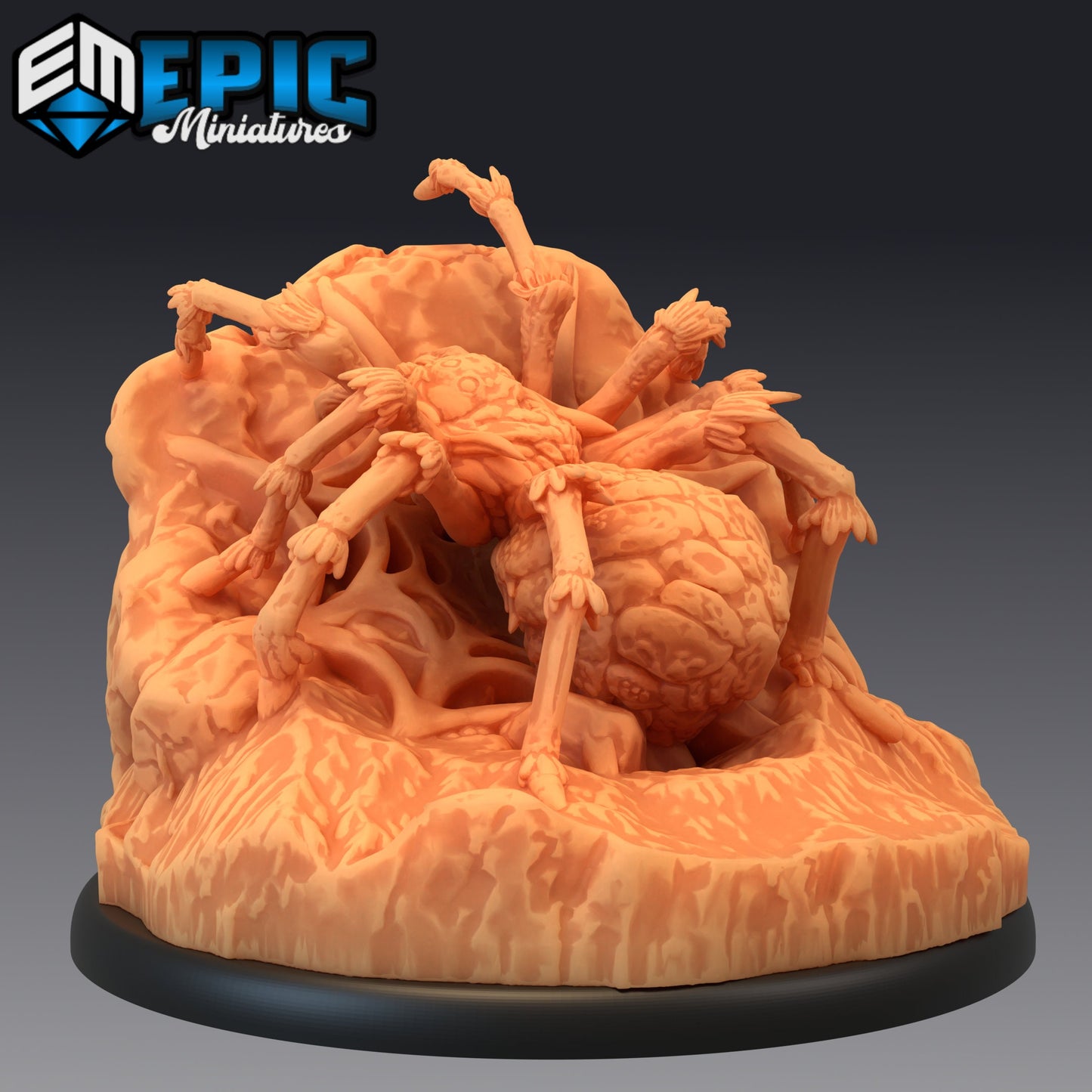 Giant Rock Spider (4 Variants) - Epic Miniatures