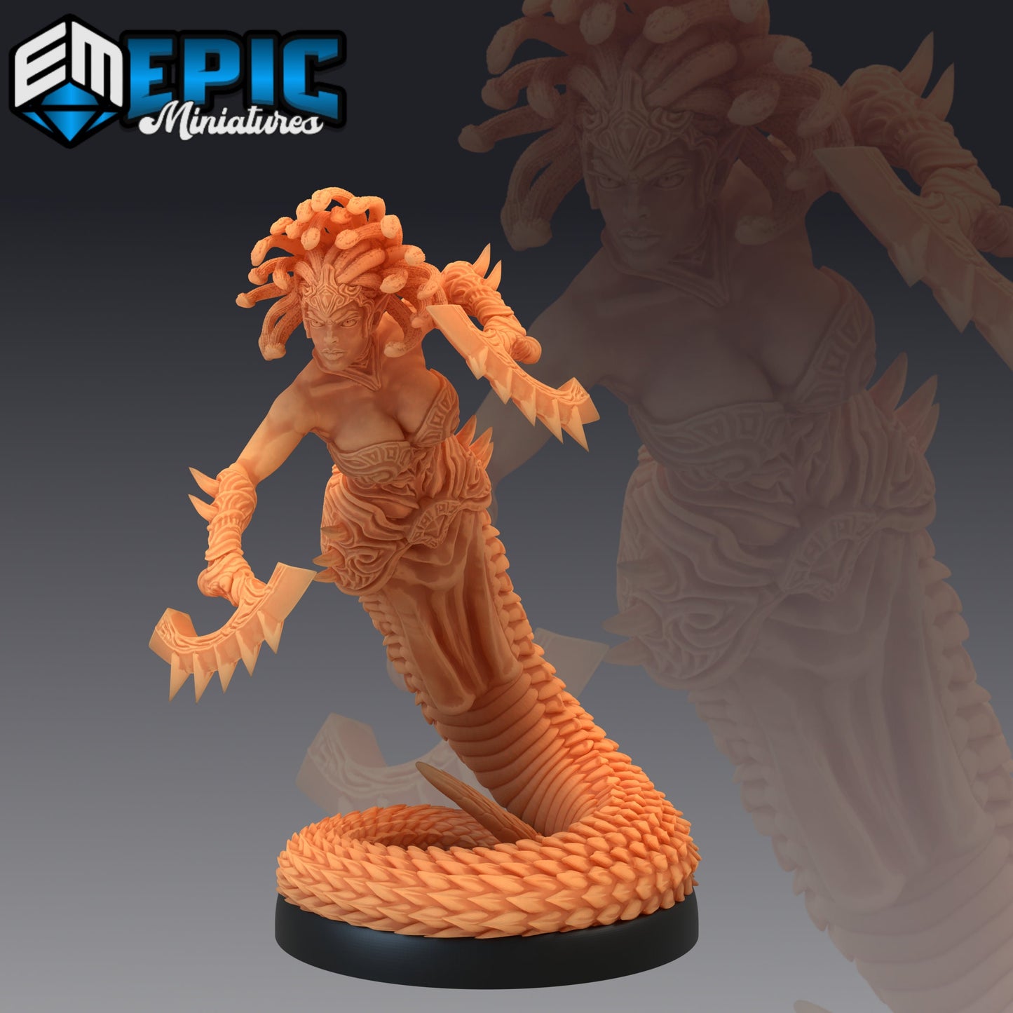 Gorgon Sisters Stheno (3 Variants) - Epic Miniatures