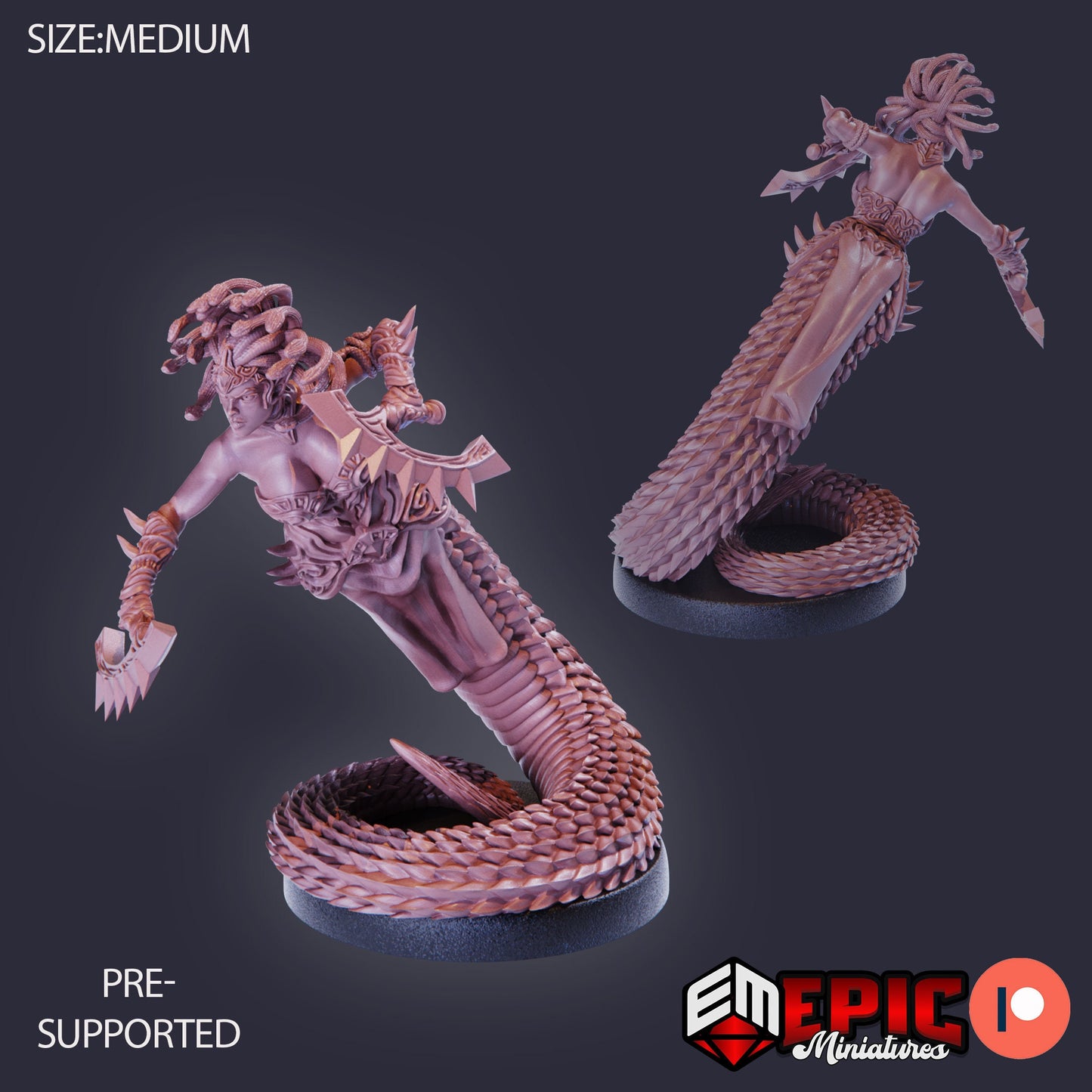 Gorgon Sisters Stheno (3 Variants) - Epic Miniatures