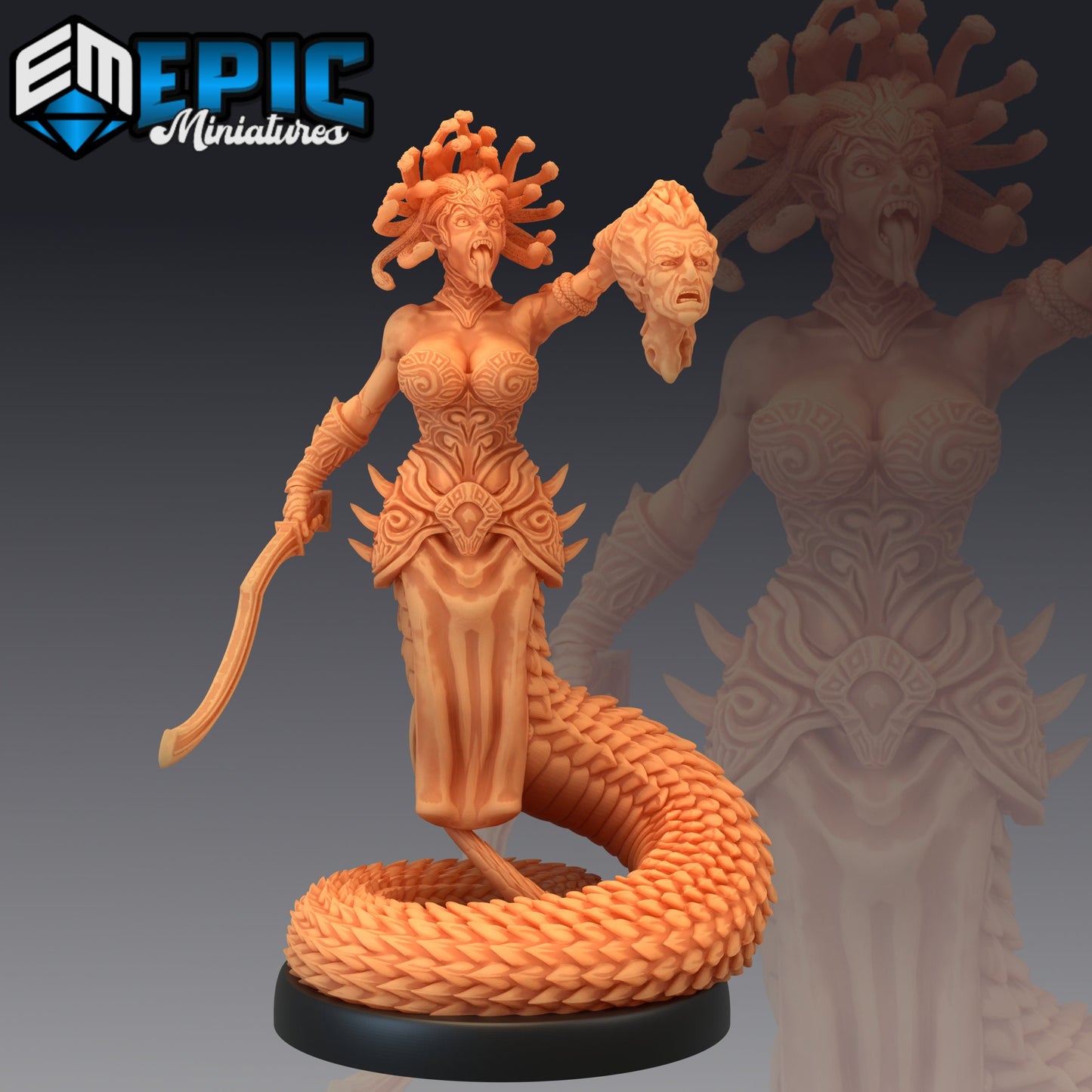 Gorgon Sisters Stheno (3 Variants) - Epic Miniatures