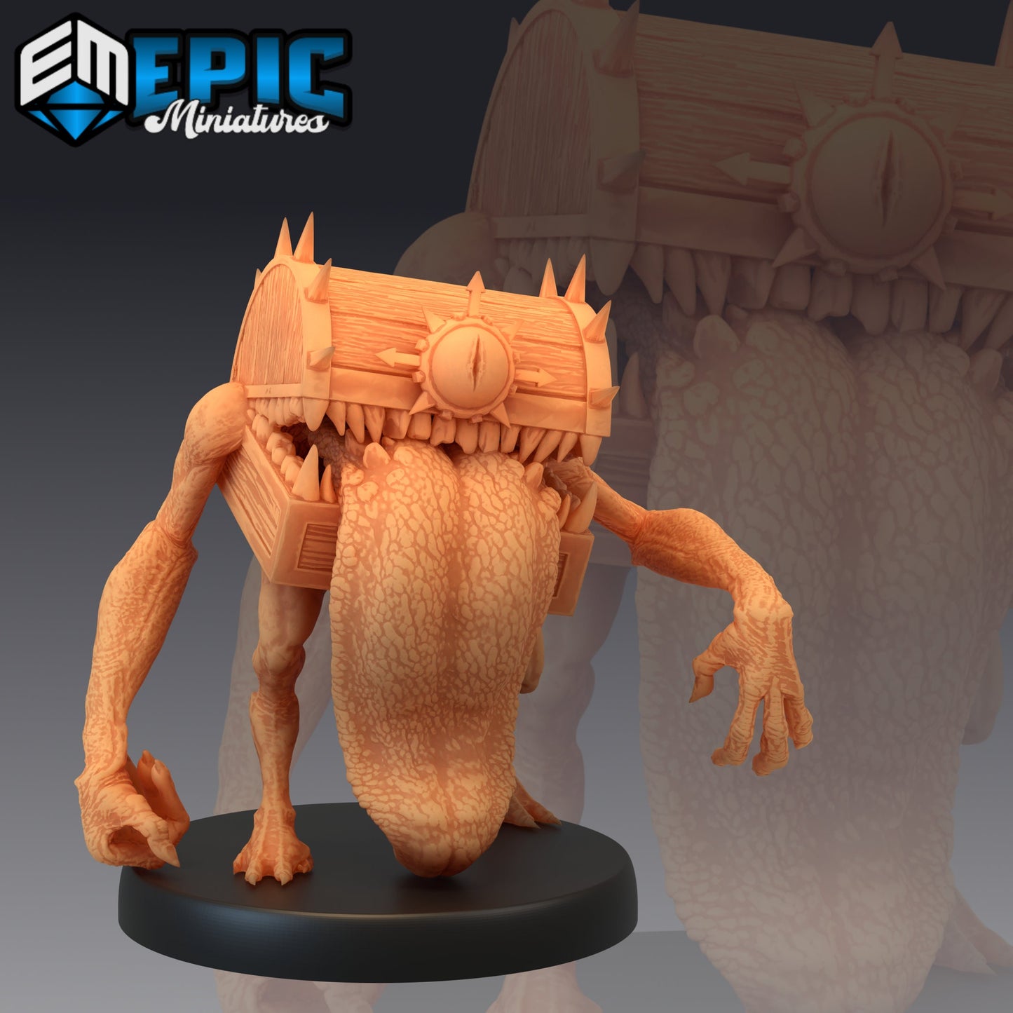 Chest Mimic (4 Variants Available) - Epic Miniatures