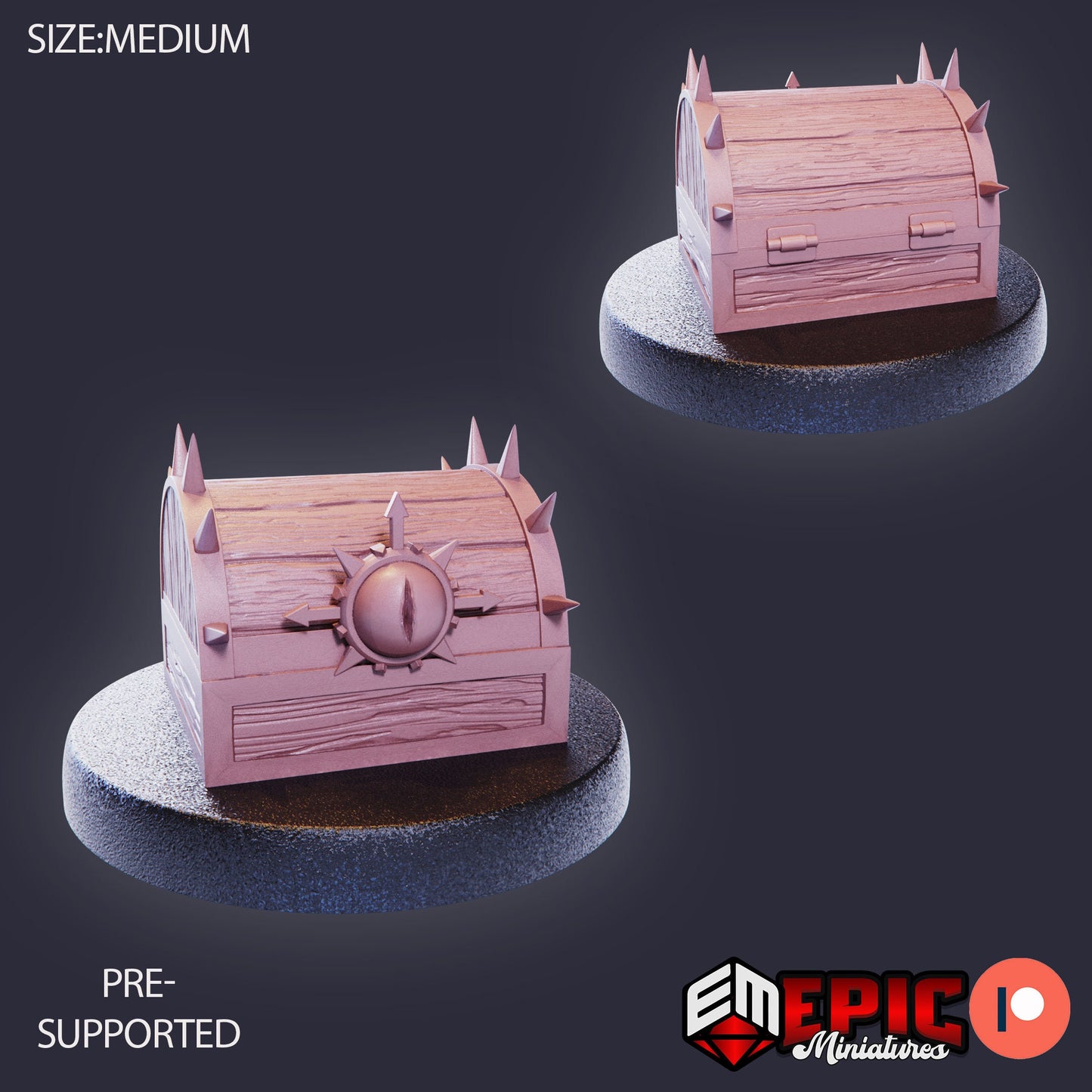 Chest Mimic (4 Variants Available) - Epic Miniatures