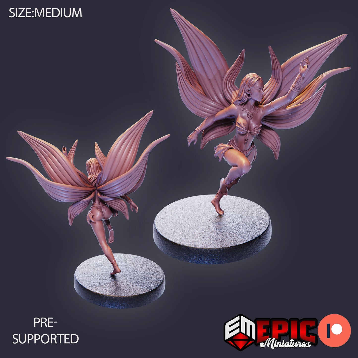 Dark Fairy (3 Variants) - Epic Miniatures