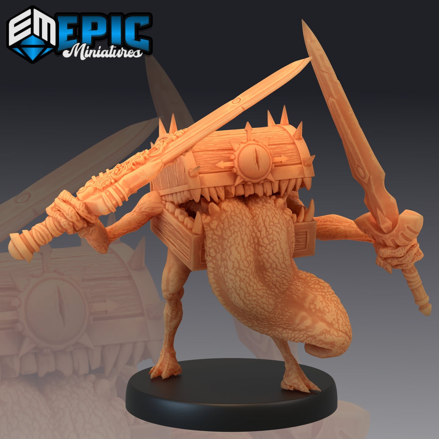 Chest Mimic (4 Variants Available) - Epic Miniatures