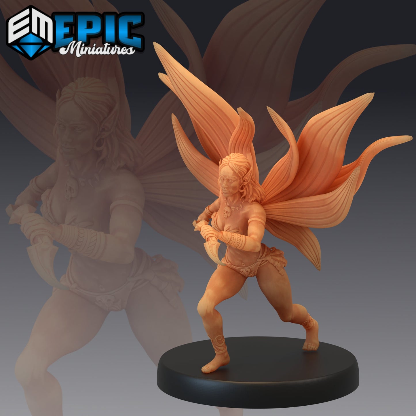 Dark Fairy (3 Variants) - Epic Miniatures