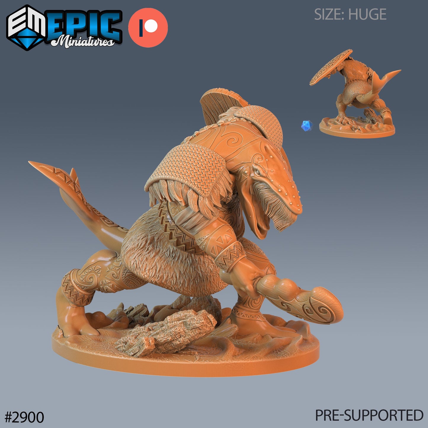 Whale Folk (3 Variants Available) - Epic Miniatures