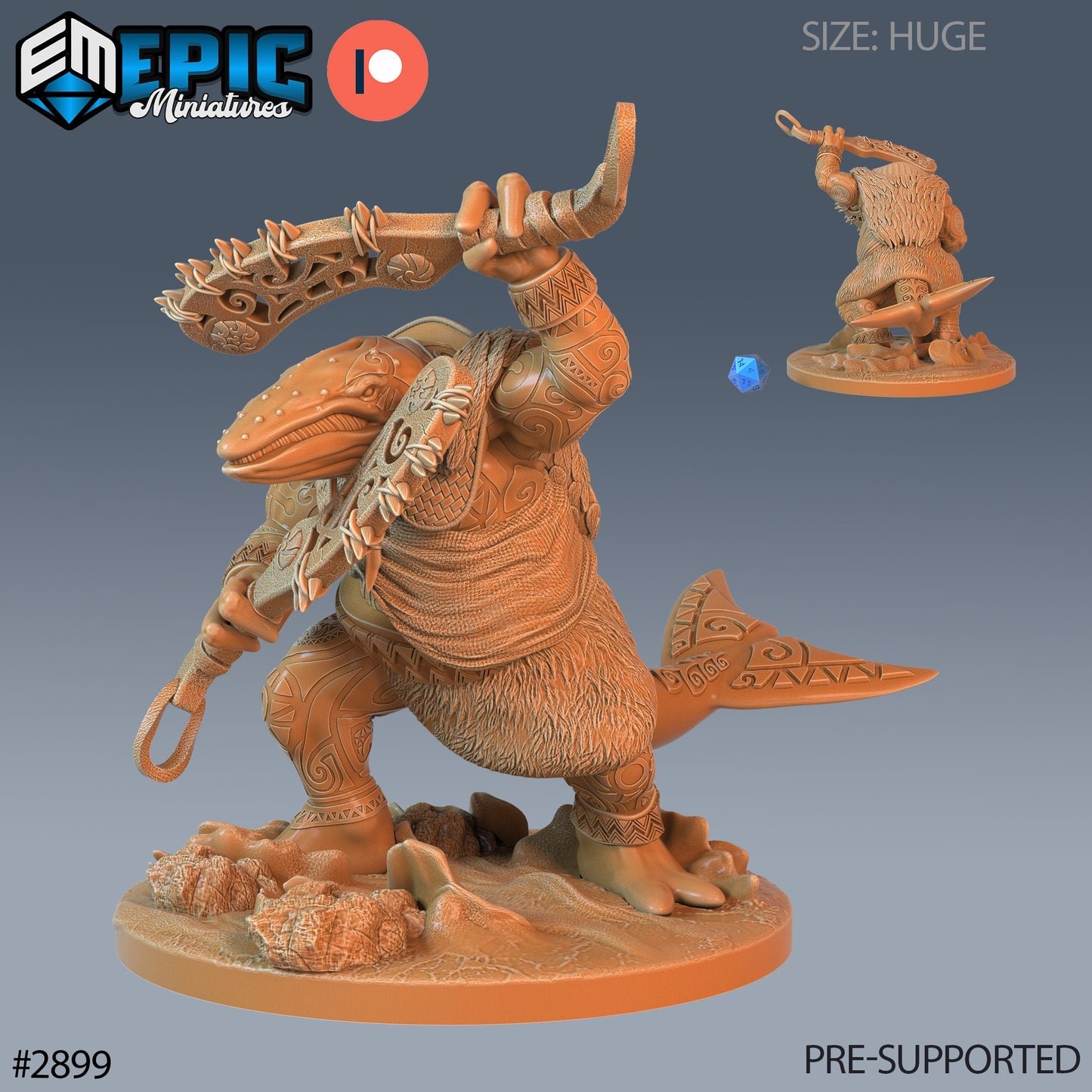 Whale Folk (3 Variants Available) - Epic Miniatures