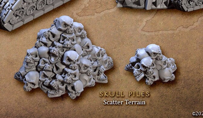 Skull Pile (2 Variants Available) - Artisan Guild