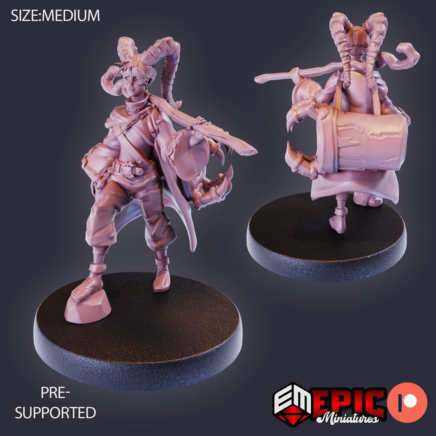 Warlock Apprentice (3 Variants Available) - Epic Miniatures