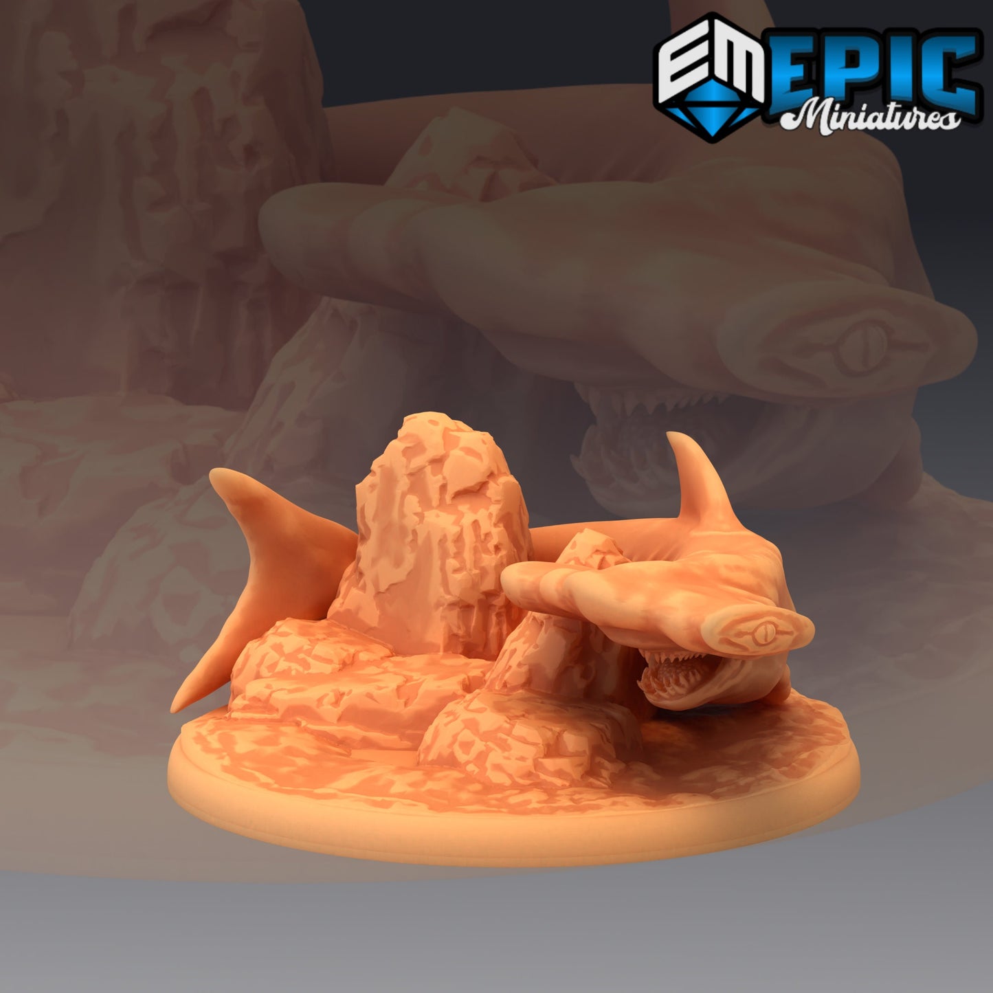 Shark (3 Variants) - Epic Miniatures