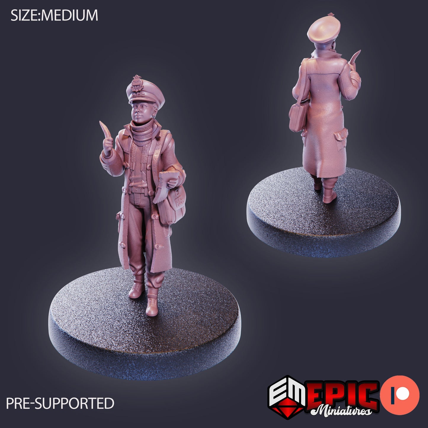 Mailboy (3 Variants Available) - Epic Miniatures