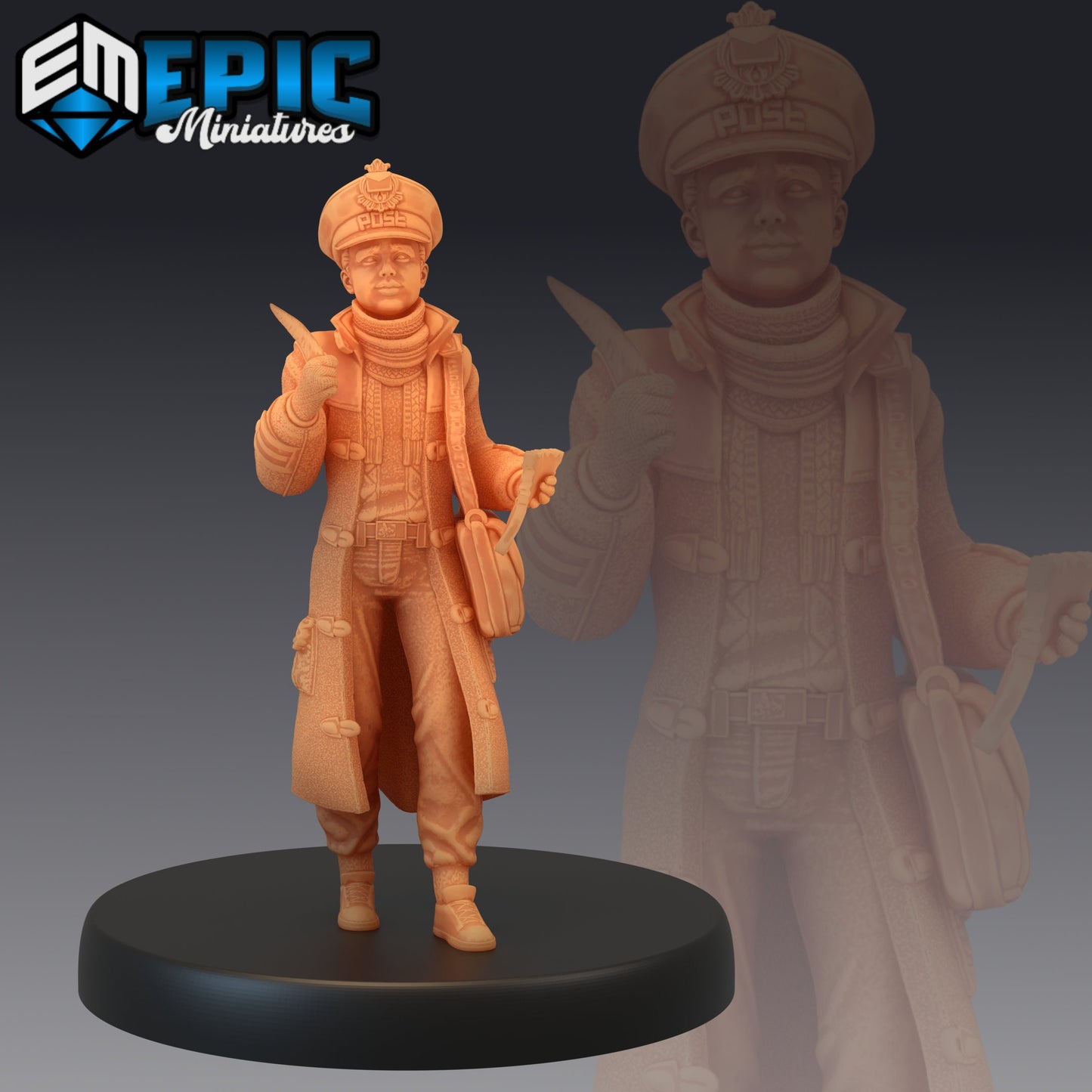 Mailboy (3 Variants Available) - Epic Miniatures