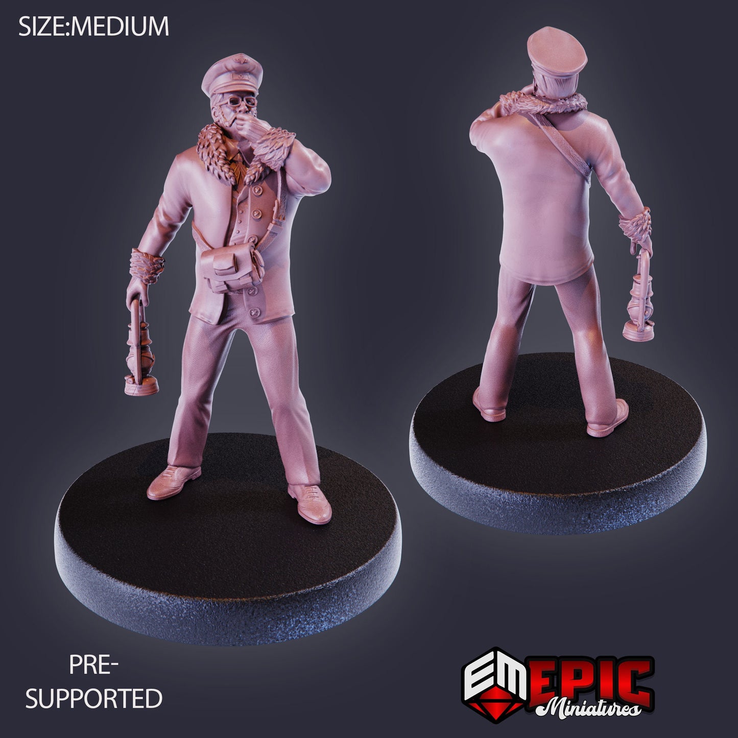 Train Conductor (3 Variants Available) - Epic Miniatures