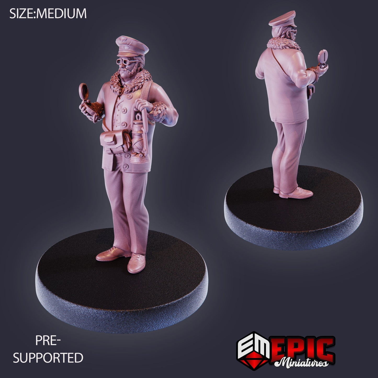 Train Conductor (3 Variants Available) - Epic Miniatures