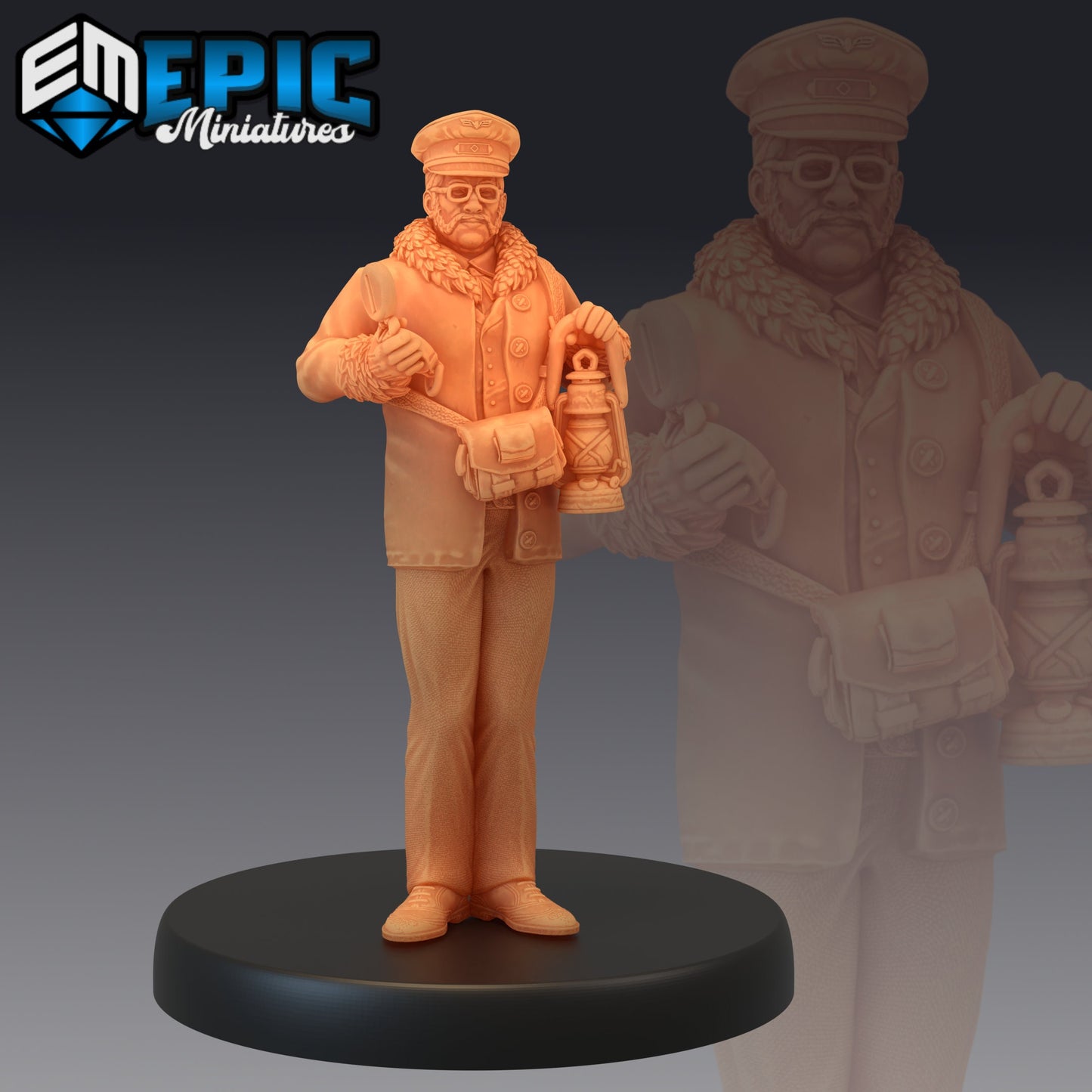 Train Conductor (3 Variants Available) - Epic Miniatures