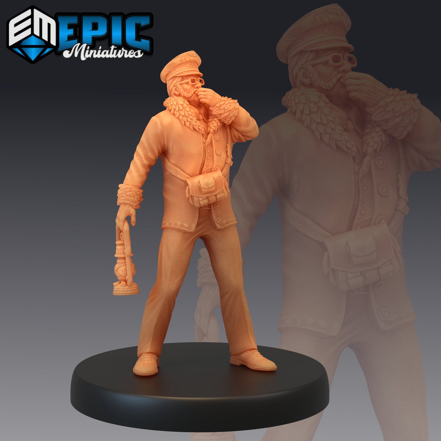 Train Conductor (3 Variants Available) - Epic Miniatures