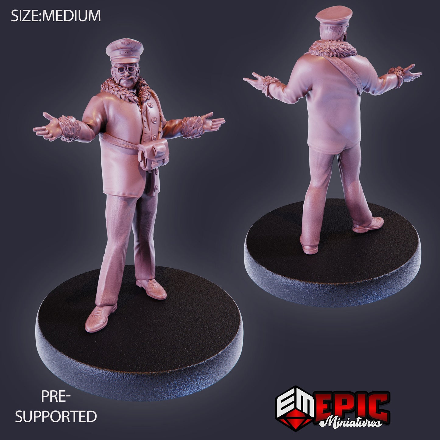 Train Conductor (3 Variants Available) - Epic Miniatures
