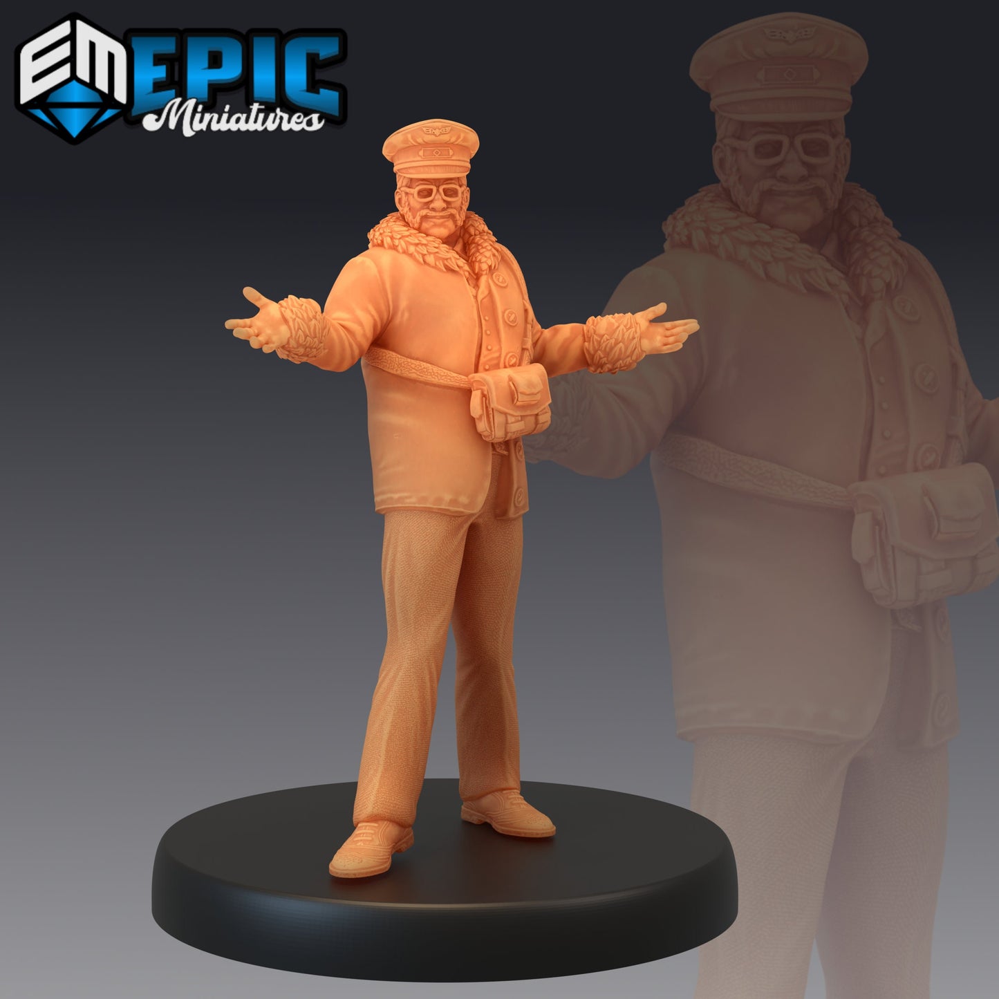 Train Conductor (3 Variants Available) - Epic Miniatures