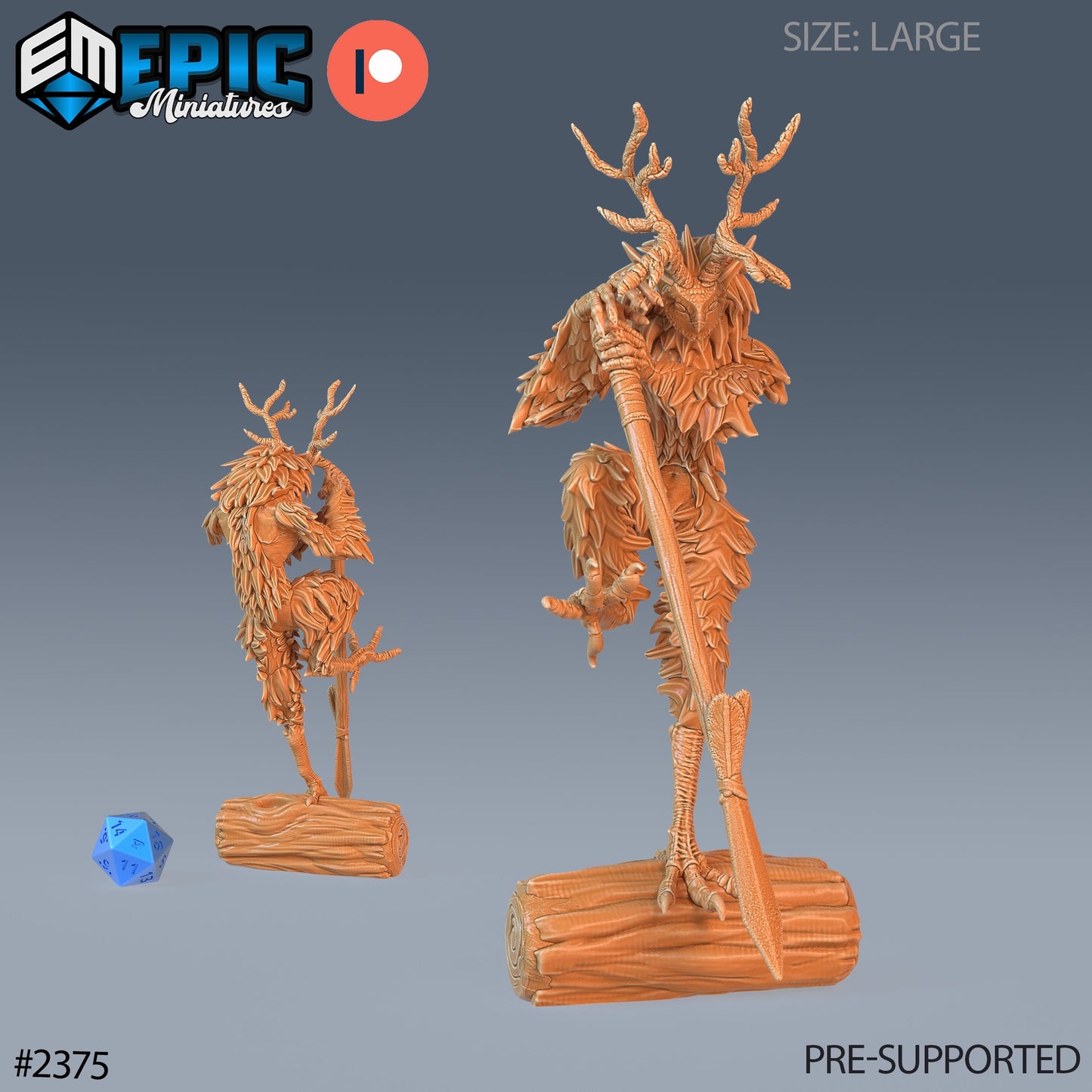 Were-Owl (3 Variants Available) - Epic Miniatures