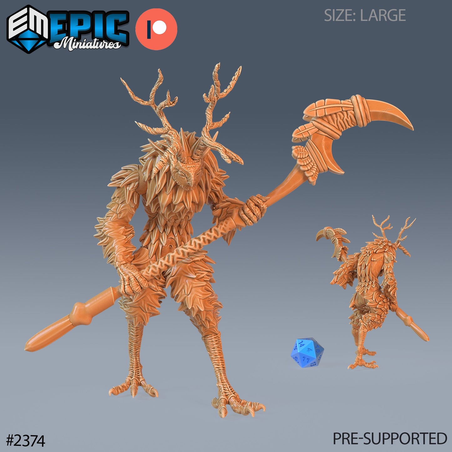 Were-Owl (3 Variants Available) - Epic Miniatures