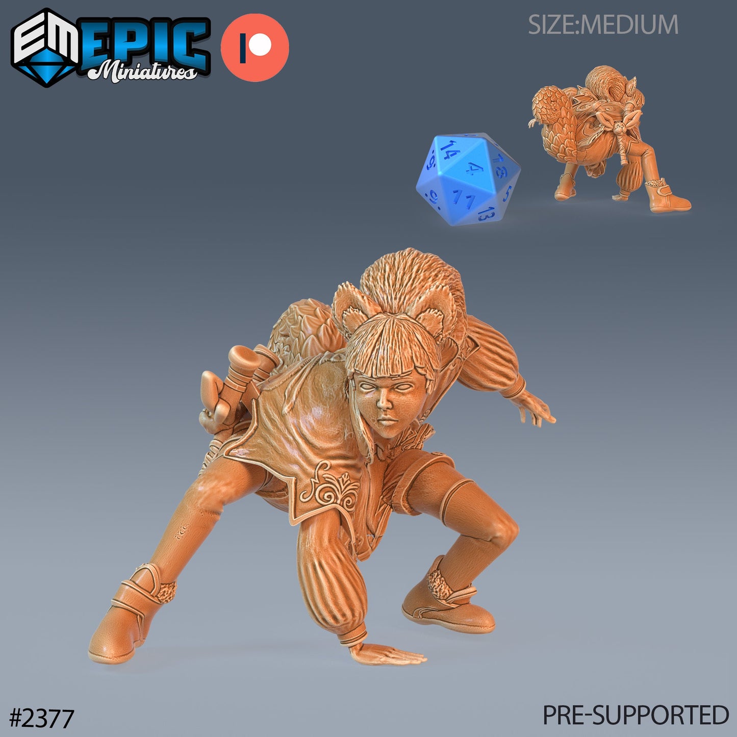 Squirrel Girl (3 Variants Available) - Epic Miniatures