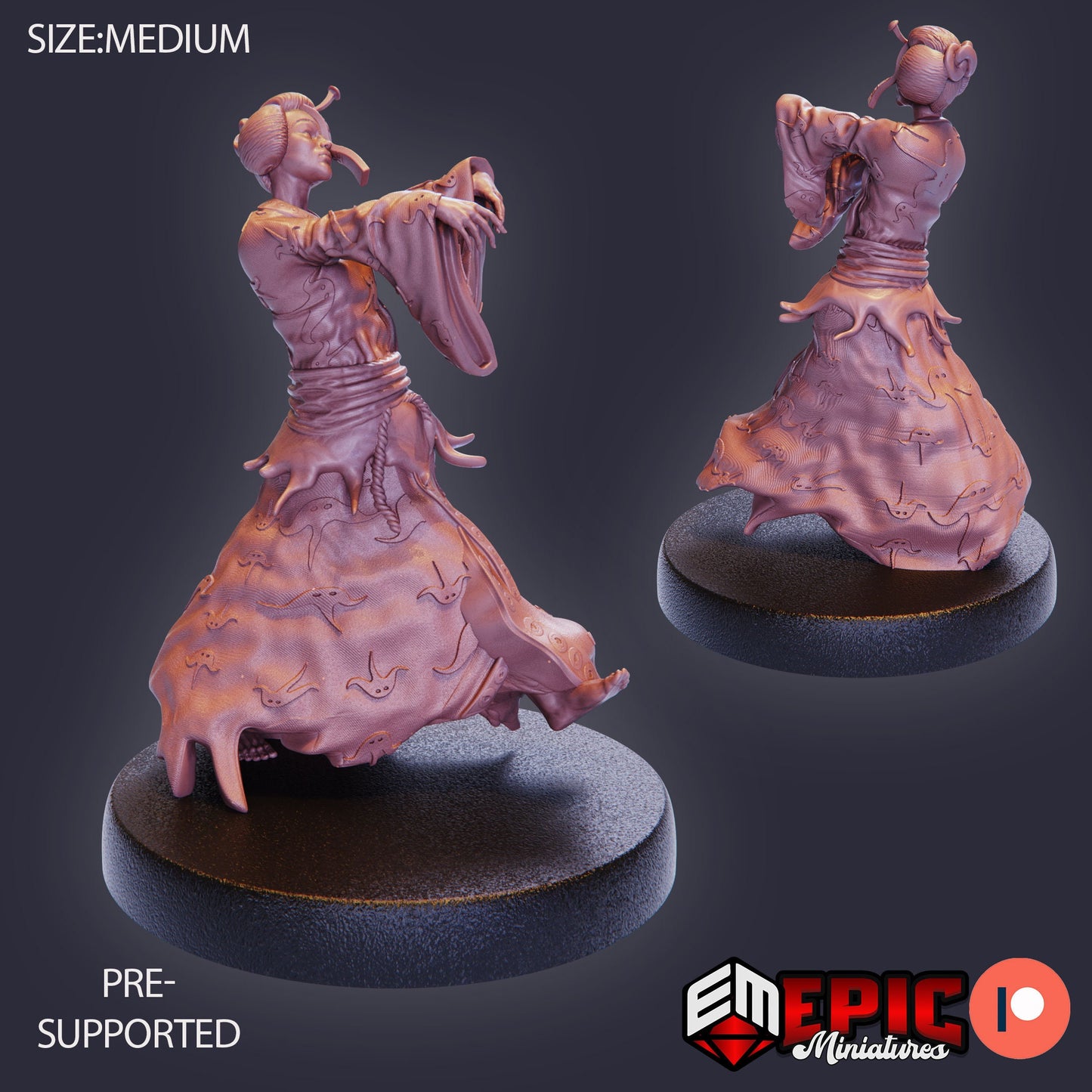 Xiangshi - Female (3 Variants) - Epic Miniatures