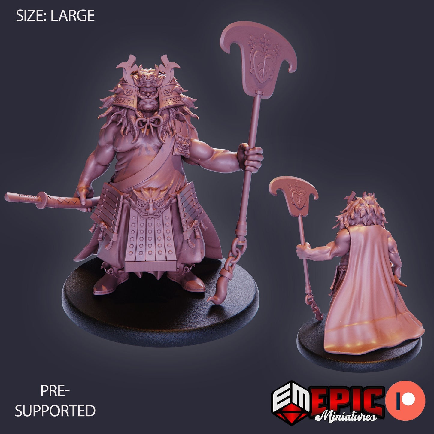 Great Shogun (3 Variants) - Epic Miniatures